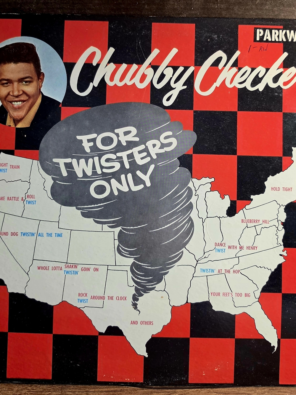 Chubby Checker ,Parkway ,For Twistet Only ,60s Vinyl Record